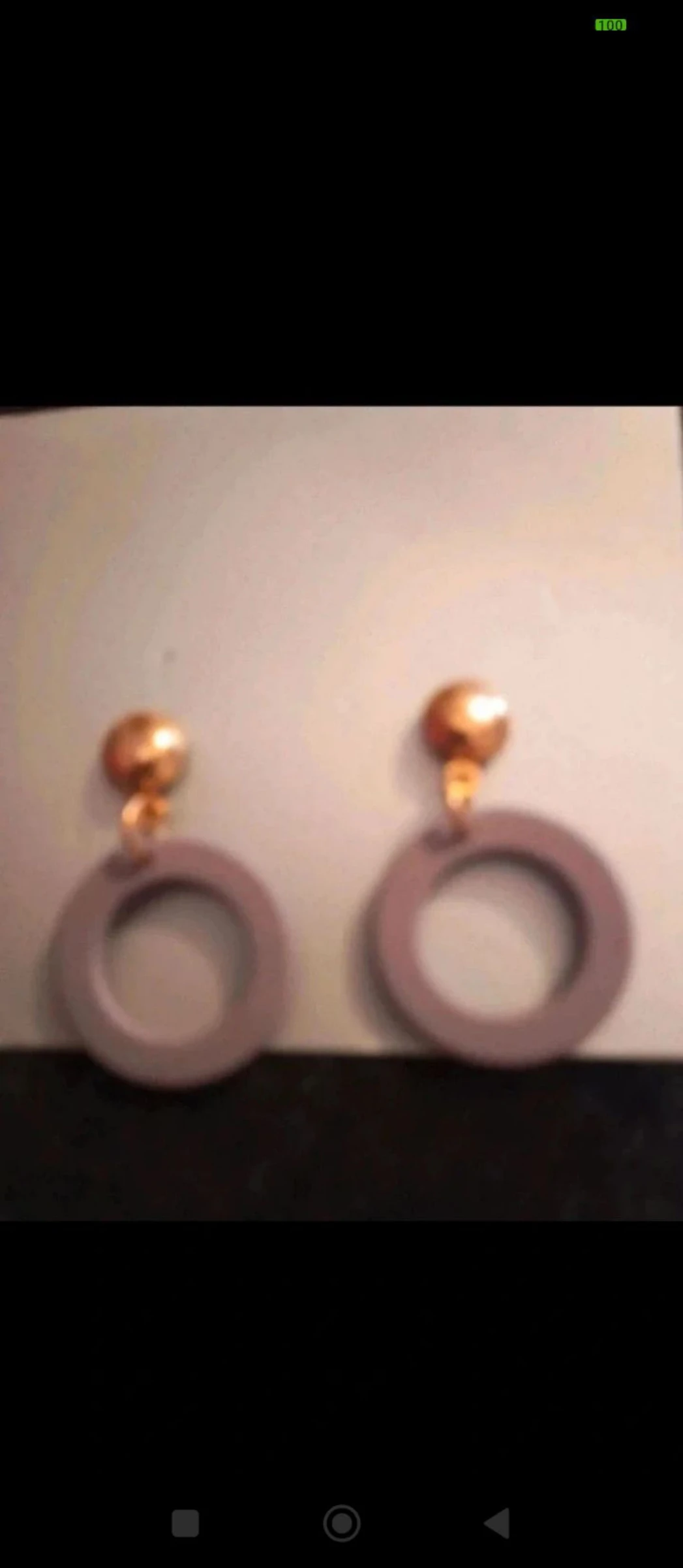Boucle d oreille fantaisie 